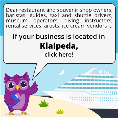 to business owners in Klaipeda