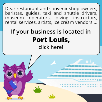 to business owners in Port Louis