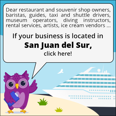 to business owners in San Juan del Sur