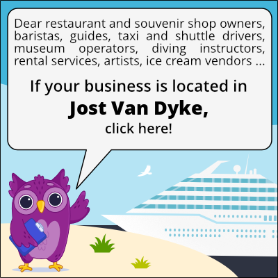 to business owners in Jost Van Dyke