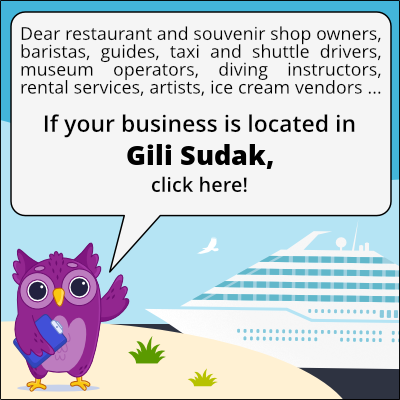 to business owners in Gili Sudak