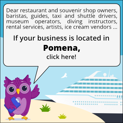 to business owners in Pomena