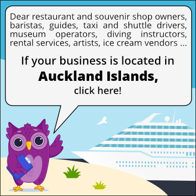 to business owners in Auckland-Inseln