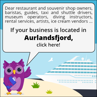 to business owners in Aurlandsfjorden