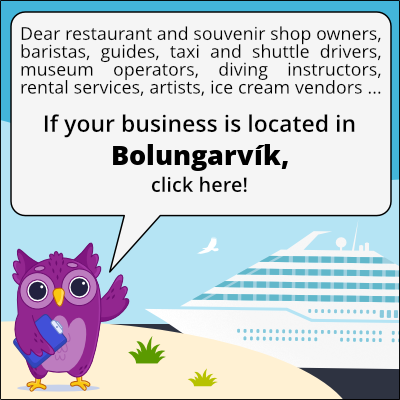 to business owners in Bolungarvík
