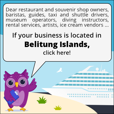 to business owners in Belitung Islands