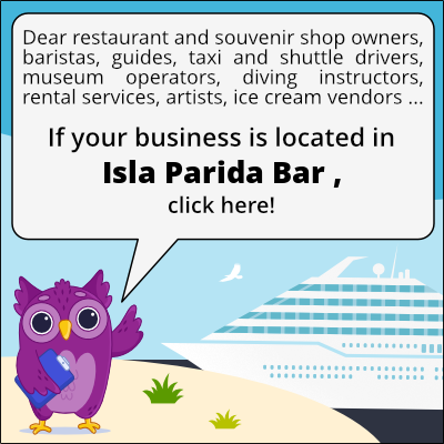 to business owners in Isla Parida Bar & Grill 