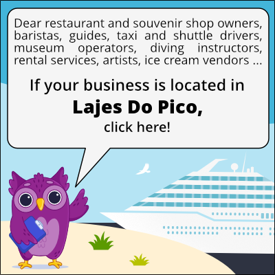 to business owners in Lajes Do Pico