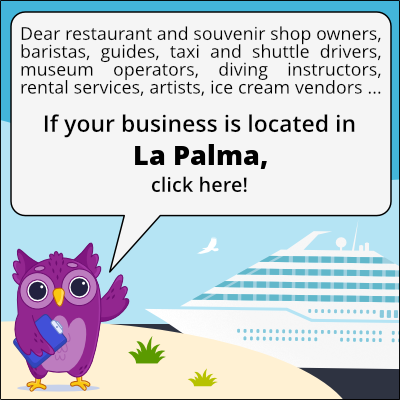 to business owners in La Palma