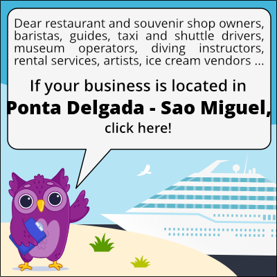 to business owners in Ponta Delgada - Sao Miguel