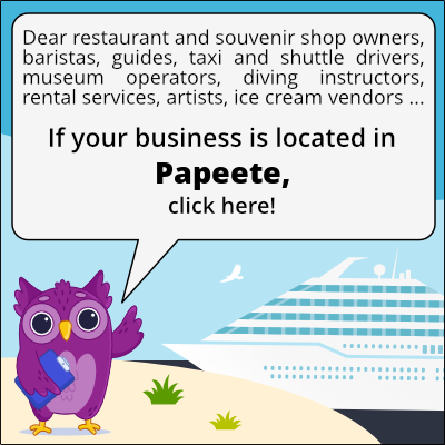 to business owners in Papeete